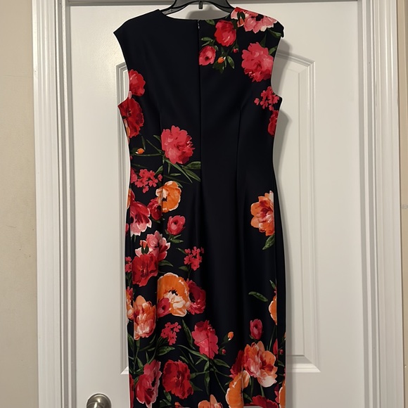 Vince Camuto floral sheath dress - Navy - Picture 3 of 3